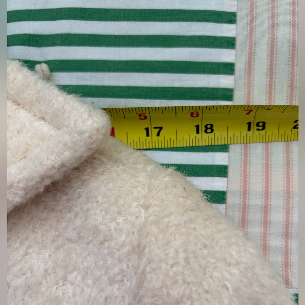 Nine West Cream Wool Coat - Picture 10 of 13